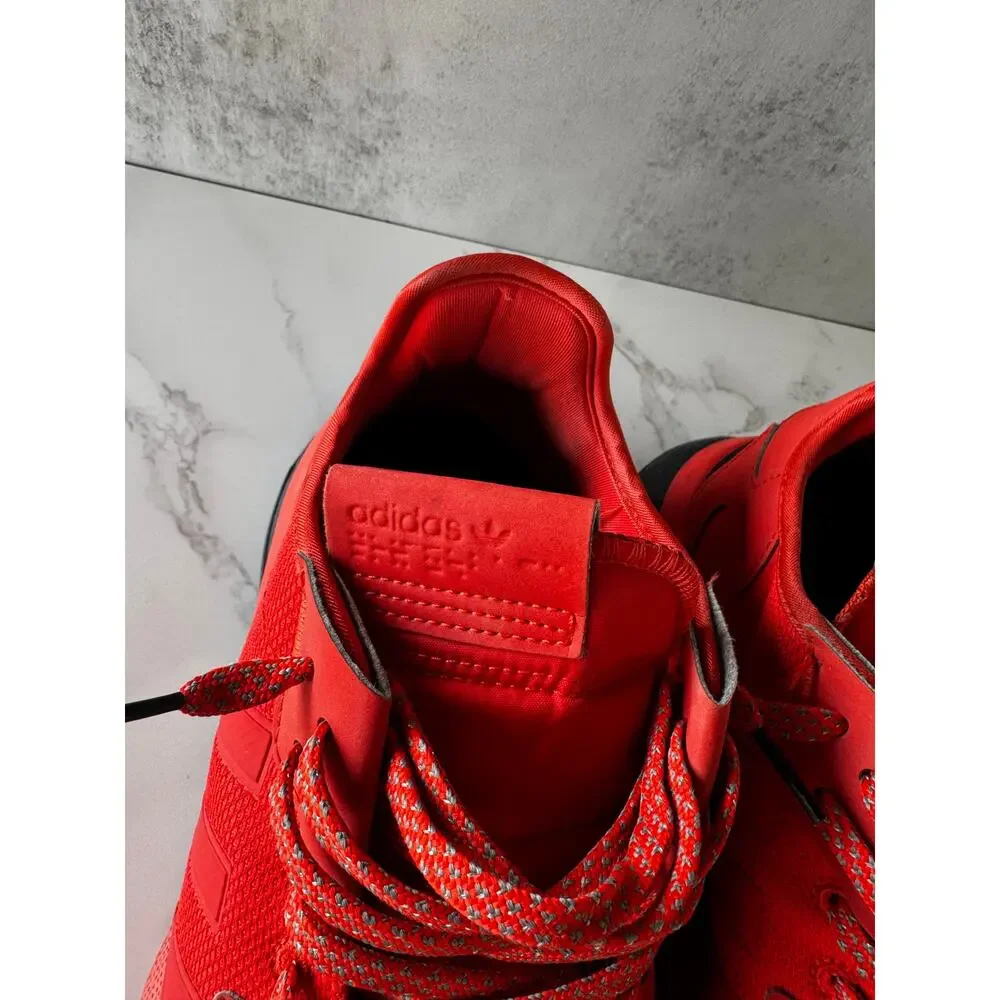 Adidas Nite Jogger Triple Red Boost Sneakers Mens 13 EF5415 - Picture 5 of 8